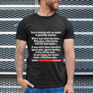 An Expert In Guerrilla Warfare Rambo T-Shirt